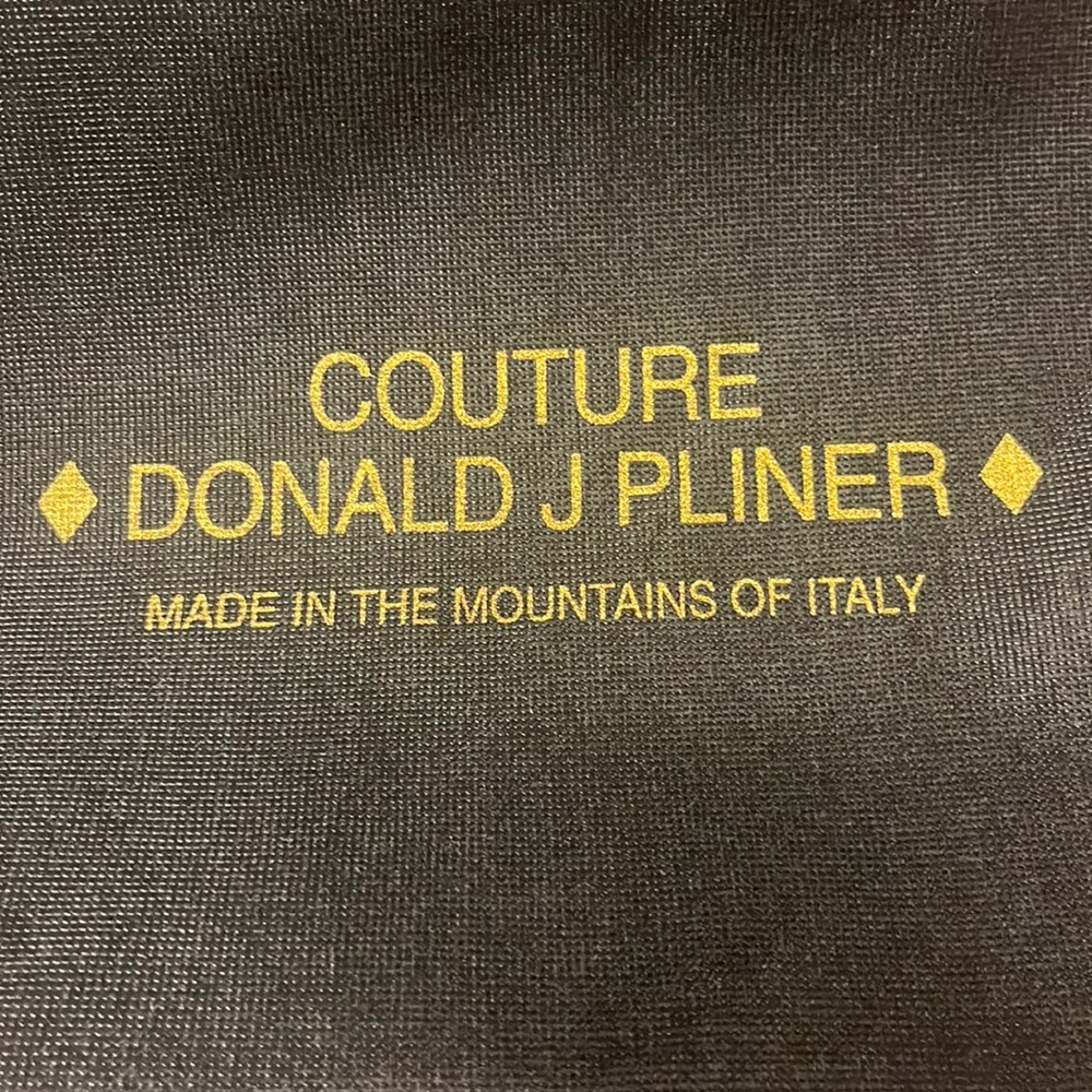 Couture Donald J Pliner made in the mountains of Italy
